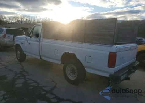 1995 Ford F250 из США, поврежденный, VIN 1FTEF25N5SNB26090